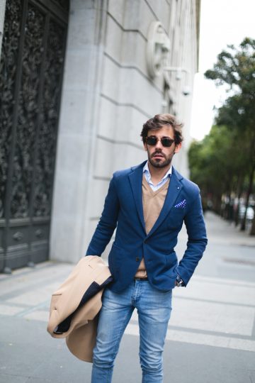 Crea un look casual con americana y vaqueros - Blog Moda Hombre