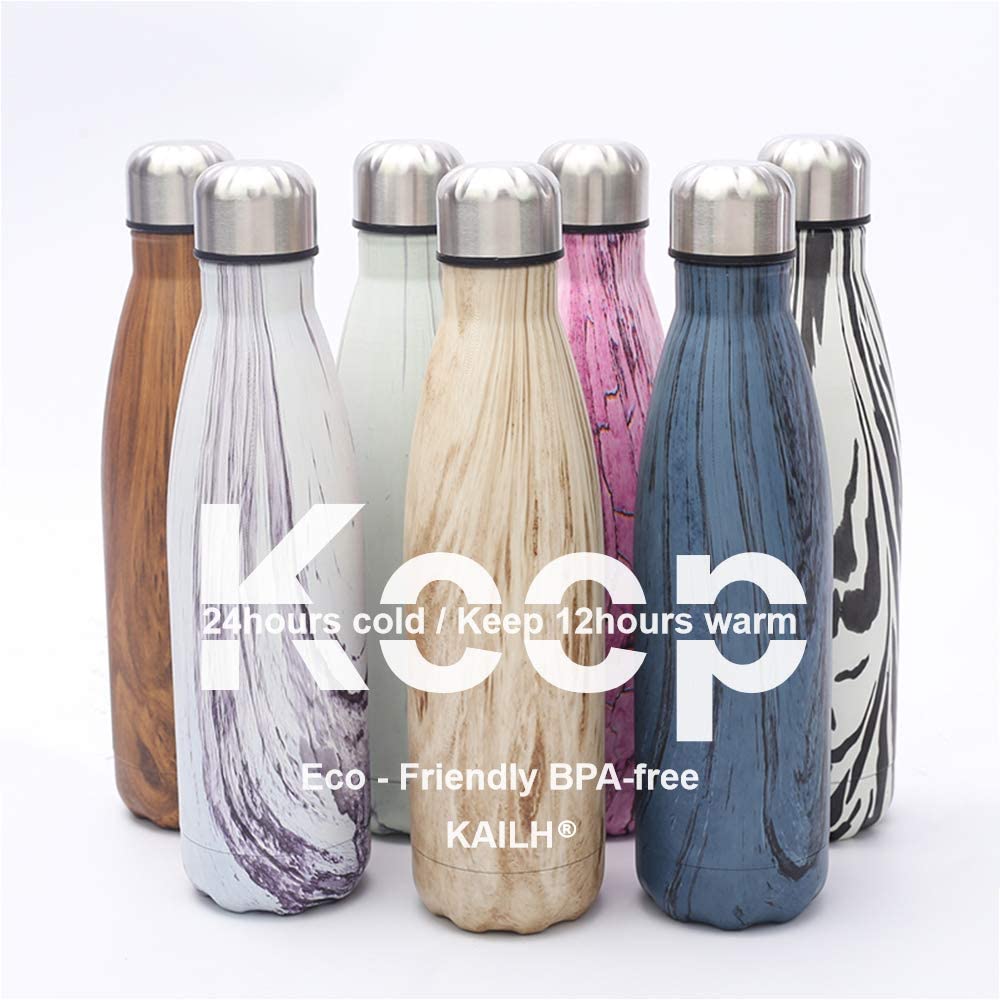KAILH botella de agua de acero