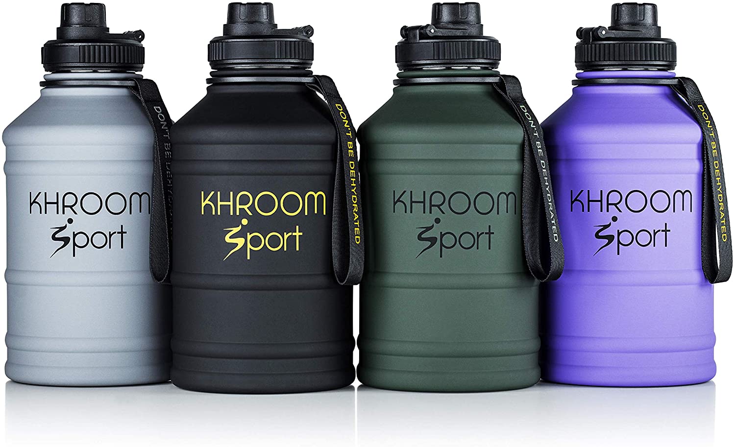 Khroom® Botellas de Agua de Acero Inoxidable