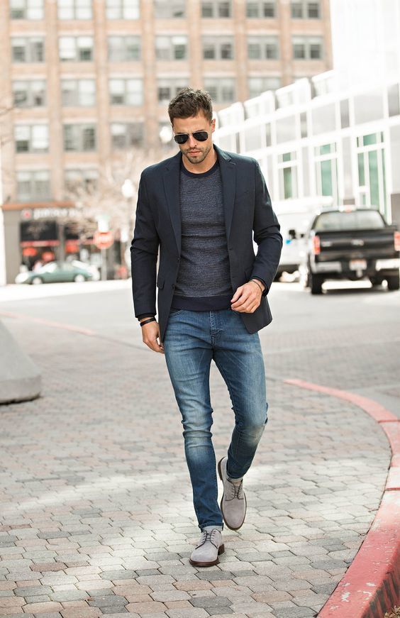 Look casual con pantalón vaquero Skinny