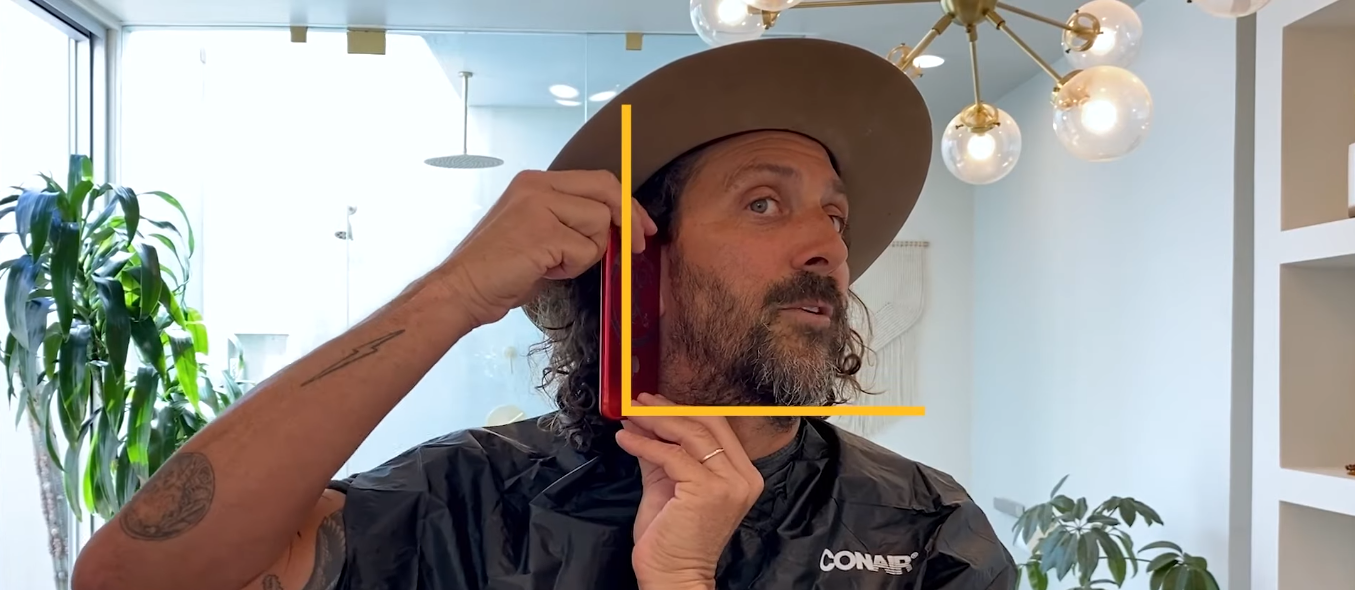 cómo afeitarse la barba del cuello