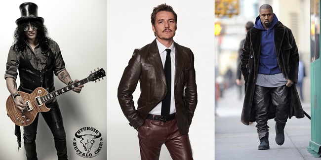 Utiliza los pantalones de cuero con estilo urbano