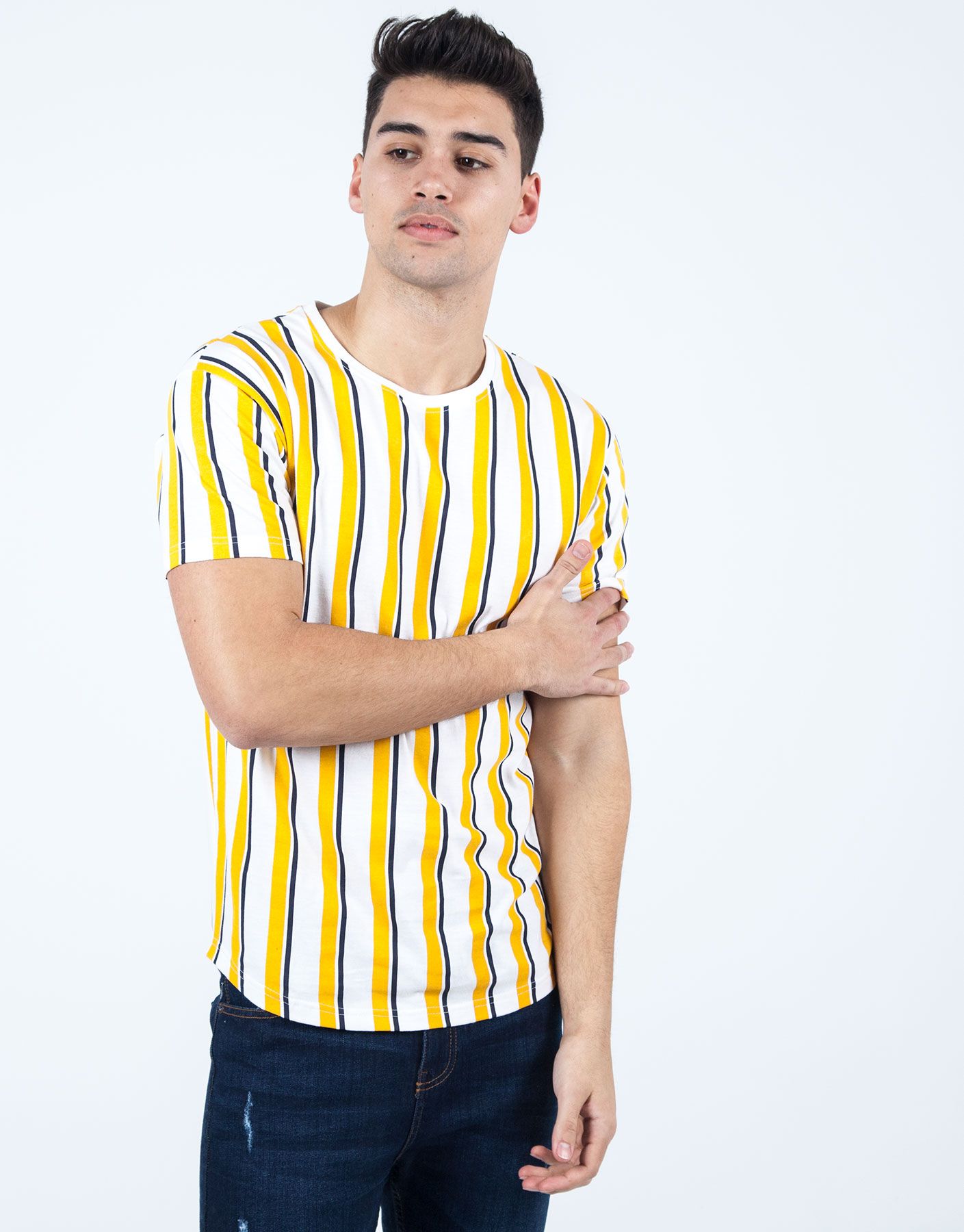 camiseta de rayas
