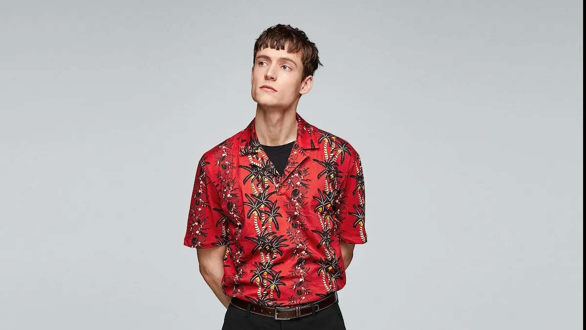 Camisa corta con estampado