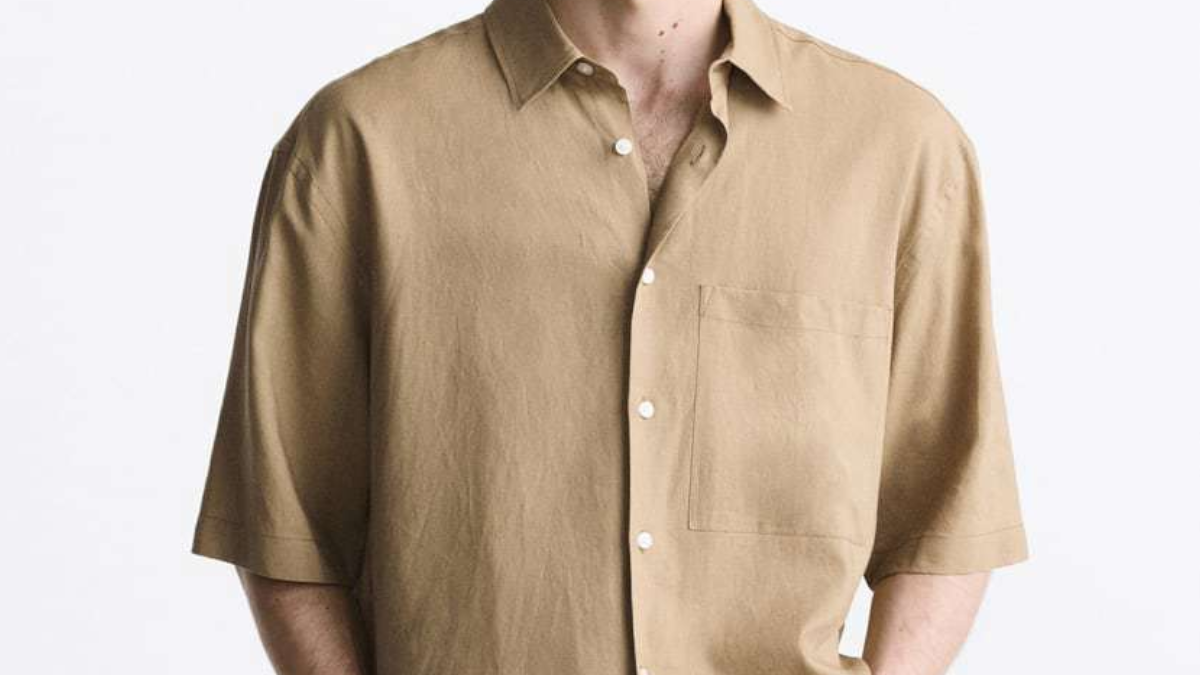 Cómo combinar una camisa de color beige