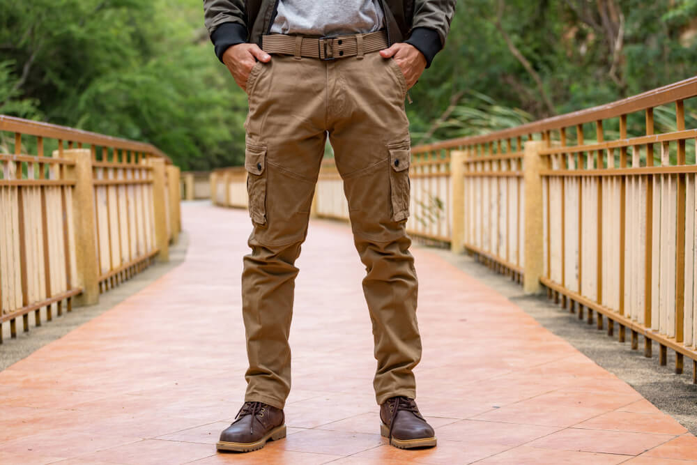 Un look más elegante y con pantalones cargo
